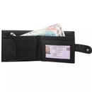 Mans Personalised RFID Soft Leather Wallet Credit Cardholder Zip Coin Pocket