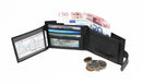 Personalised Men's RFID Blocking Genuine Leather Credit Card Coin Pocket Wallet