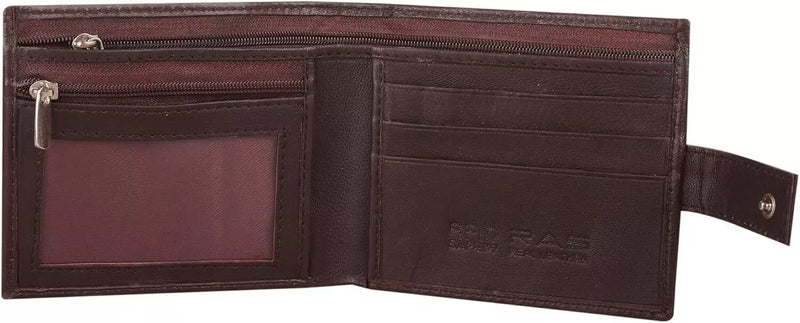 Personalised Rfid Blocking Ultra Slim Leather Credit Card Wallet Zip Coin Pocket