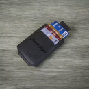 Personalised Mens RFID Leather Minimalist Carholder Strong Magnet Money Clip 725