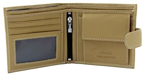 STARHIDE Essentials Genuine Leather Billfold Wallets for Men with Gift Box 5002