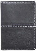STARHIDE Mens Womens Minimalist Small Leather Credit Cardholder Business Card Wallet 5001