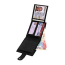 RAS Mens RFID Blocking Soft Smooth Genuine Leather Wallet With Id Card Slot and Coin Pocket 895