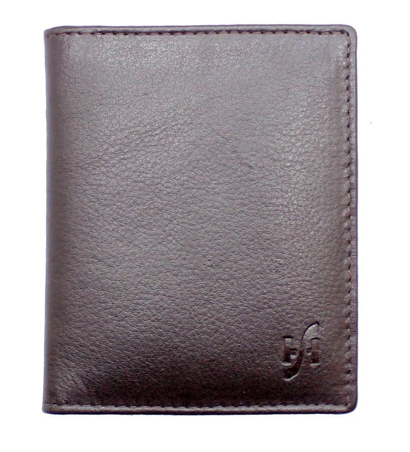 STARHIDE Menâ€™s Soft Two Fold Real Leather Small Wallet with A Banknote Compartment 205