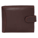 RAS Mens RFID Blocking Leather Trifold Passcase Wallet 340