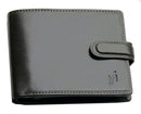STARHIDE Mens RFID Blocking Genuine VT Leather Credit Cards Coins Holder Wallet 835