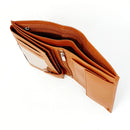 RAS WALLETS Mens RFID Blocking Soft Leather Trifold Purse Credit Card Holder Id Window and Coin Pouch 503