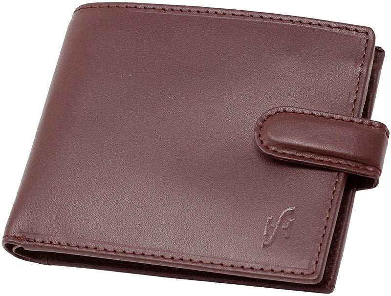 STARHIDE Gents RFID Blocking Genuine Soft Veg Tanned Leather Passcase Wallet 5002