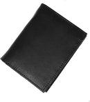 RAS Gents RFID Blocking Leather Multi Card Capacity Wallet 503 Black