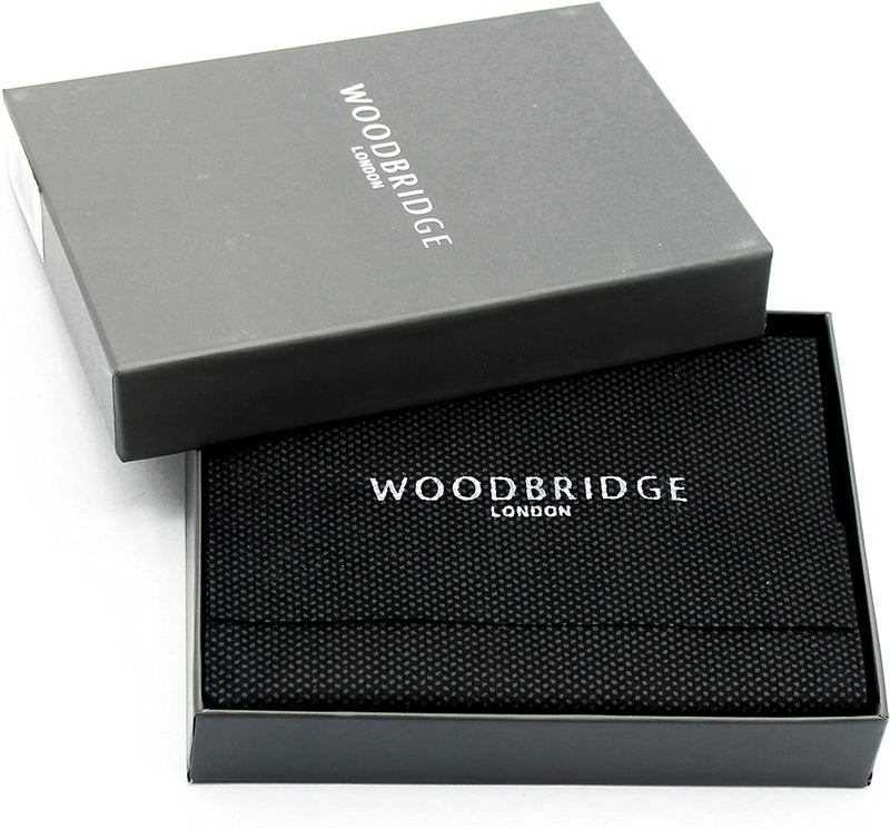 Woodbridge London Men's Leather Flip Up ID Pocket Wallet NC4004