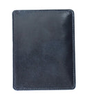 Ricco Front Pocket Genuine Italian Leather Thin Card Case Minimalist Wallet with RFID Blocking S11