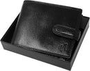 STARHIDE Mens RFID Blocking VT Leather Wallet Credit Card and Coin Holder 825