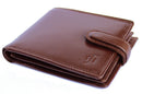 STARHIDE Mens RFID Blocking Genuine VT Leather Credit Cards Coins Holder Wallet 835