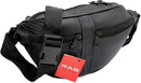 RAS Leather Travel Money Pouch Waist Bum Bag Adjustable Belt 1003 Black