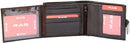 RAS WALLETS Men's RFID Passcase Trifold Rela Leather Wallet Multi Card Slots with Zip Coin Pocket Pouch 304