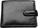 STARHIDE Mens RFID Blocking VT Leather Wallet Credit Card and Coin Holder 825