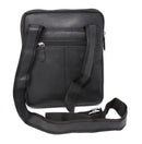StarHide Mens Womens Soft Genuine Leather Travel Messenger Crossbody Pouch Bag for Ipad Tablet 505